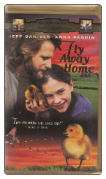 Fly Away Home VHS tape